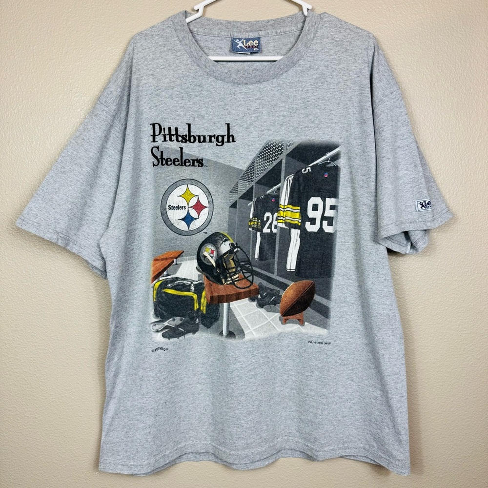 Vintage 1995 Pittsburgh Steelers Locker‎ Room Tee D